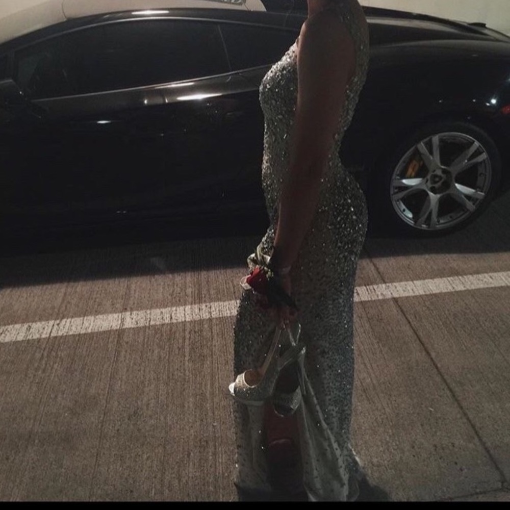 PROM DRESS & MATCHING SHOES